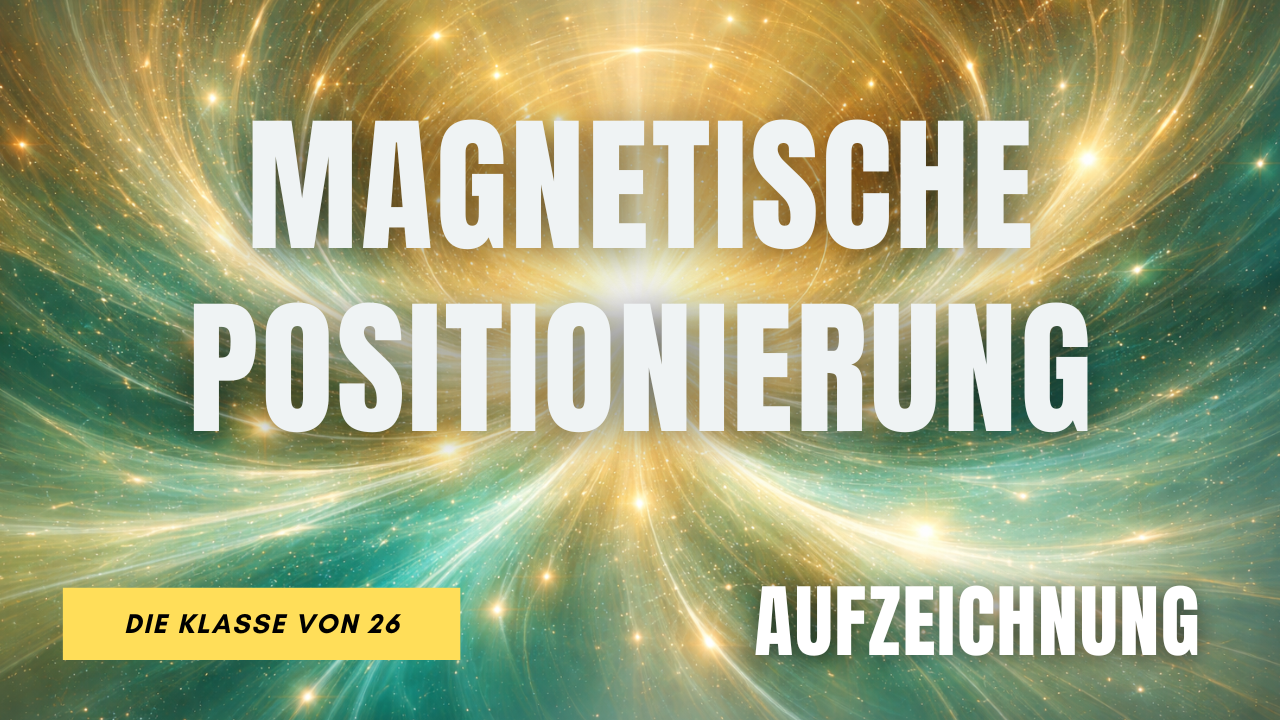 Positionierung